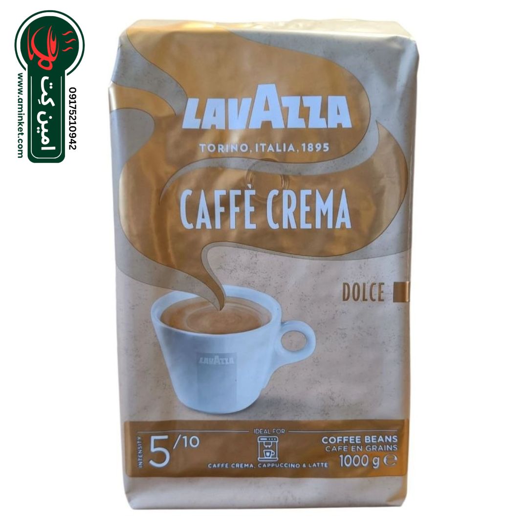 دانه قهوه لاوازا Caffe Crema Dolce ا Lavazza Caffe Crema Dolce Coffee Beans