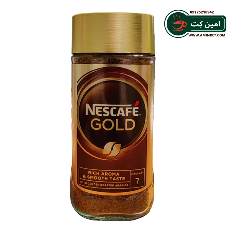 قهوه فوری نسکافه گلد 200 گرمی ا Nescafe gold coffee 200gr