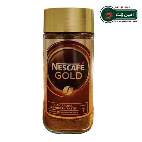 قهوه فوری نسکافه گلد 200 گرمی ا Nescafe gold coffee 200gr