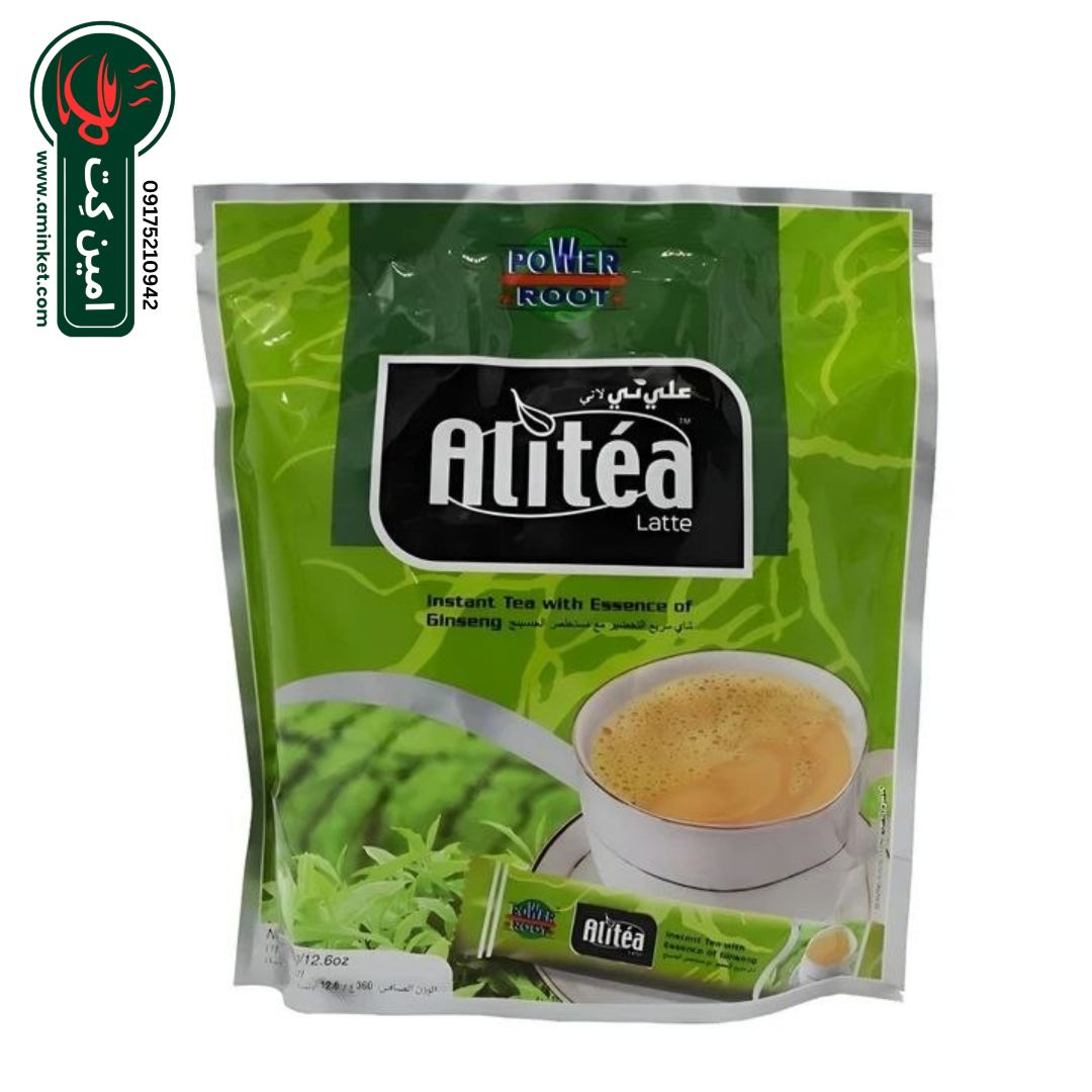 چای سبز علی تی اصلی _ ali tea tongkat dan ginseng