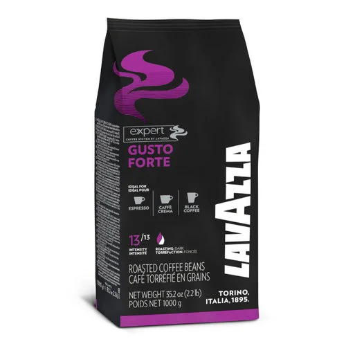 دانه قهوه لاوازا گوستو فورته 1 کیلوگرم ا Lavazza Gusto Forte Expert 1kg