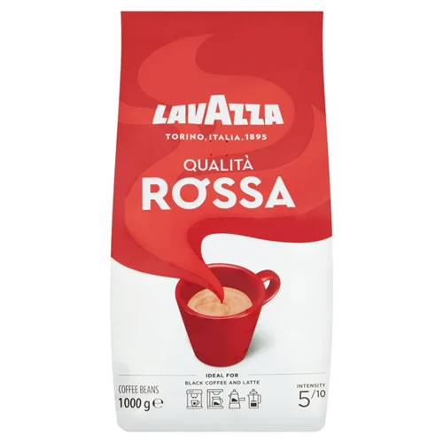 دانه قهوه لاوازا 1 کیلوگرمی روسا_ LAVAZZA ROSSA