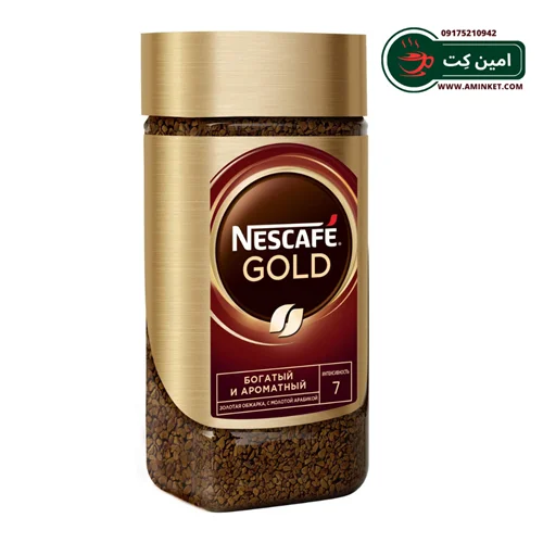 قهوه فوری نسکافه گلد 100گرمی ا Nescafe gold coffee 100gr